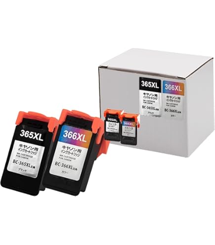 【新品】Canon PIXUS インクカートリッジ 365XL ブラック純正3つ inklink_i-s-365366xl-choice2